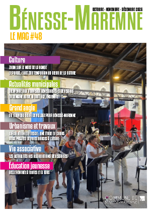 Lien vers le magazine municipal sur Calaméo